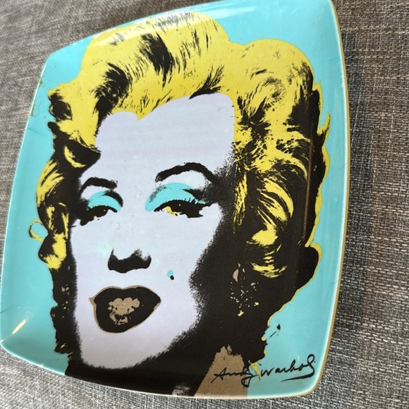Andy Warhol Marilyn Monroe PrecidioObjects Plastic Plate - Picture 2 of 7